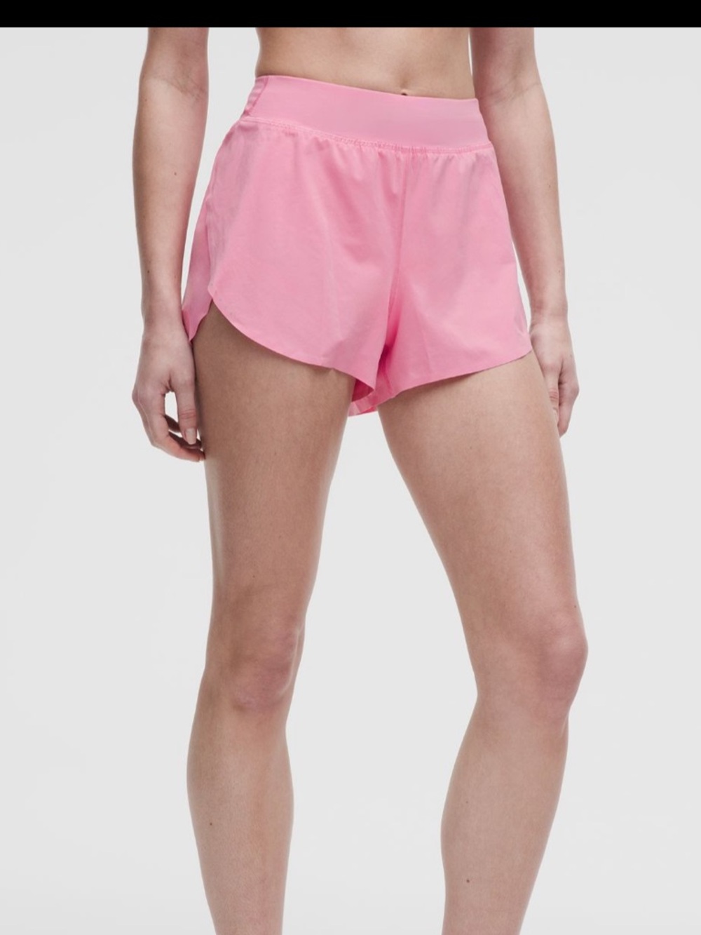 Lululemon Fast and Free High-Rise Classic-Fit
Split Short 3" size Large